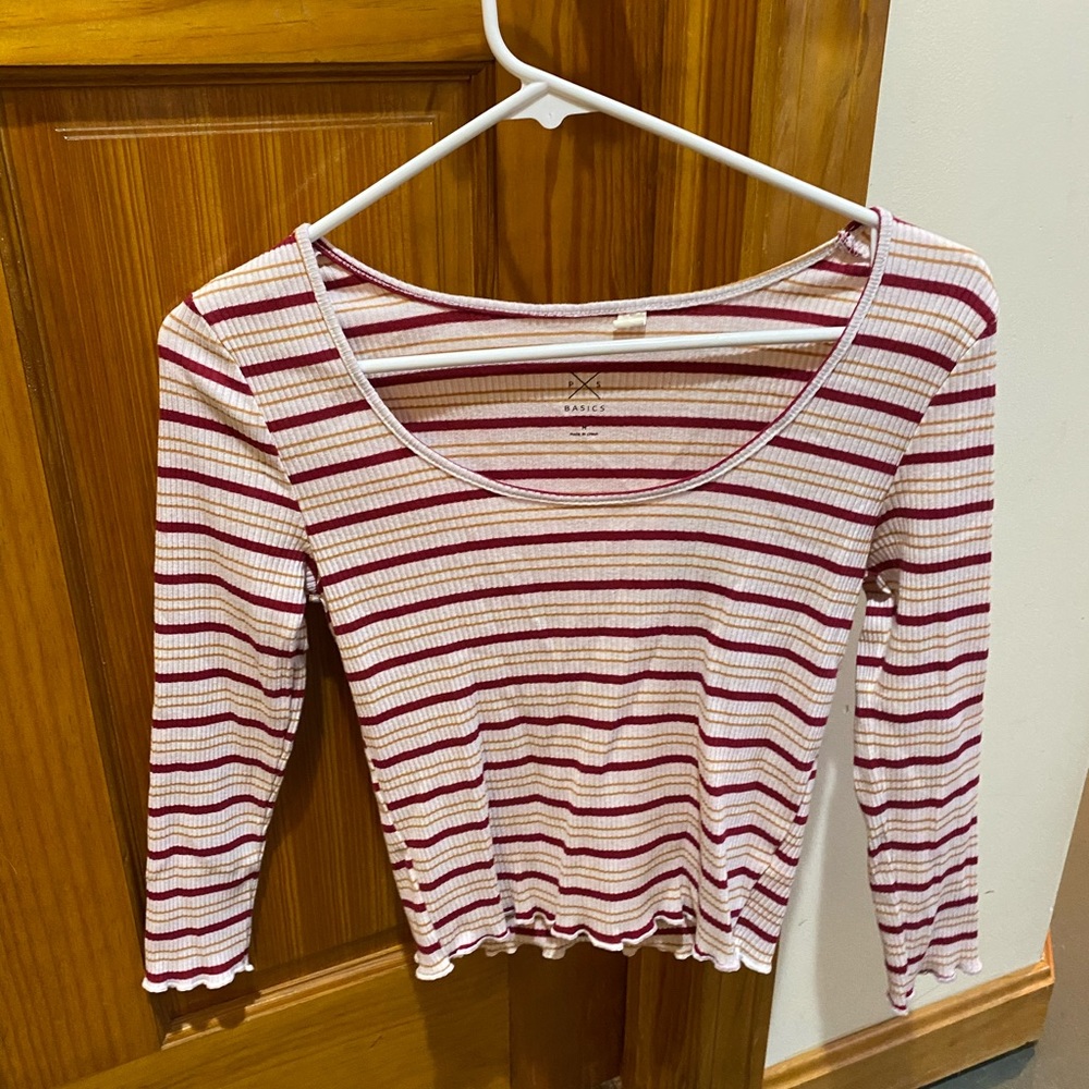 Pacsun Stripped Long sleeve Shirt